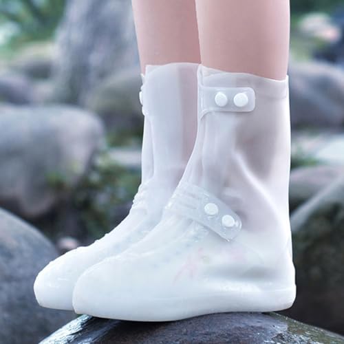 Cubrezapatos impermeables antideslizantes gruesos para actividades al aire libre, caminatas y lluvia miniatura 5