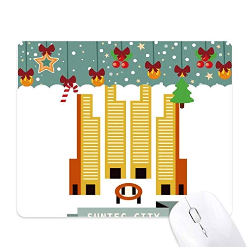 Tapis de souris de jeu Singapour Suntec City antidérapant en caoutchouc