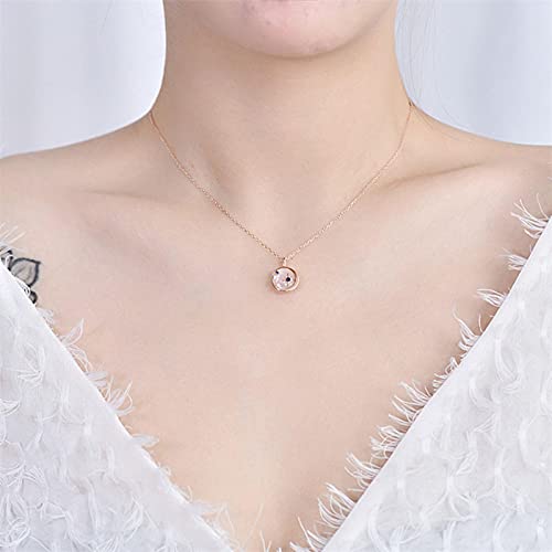 Collier étoile en argent 925 et nacre véritable, bijou raffiné - 2