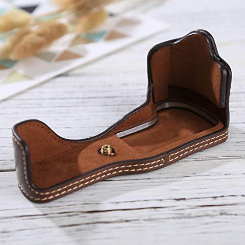 KMLPJP Canon EOS M3iubNjp1/4C`XbhPUU[JP[Xx[X p (Color : Coffee)