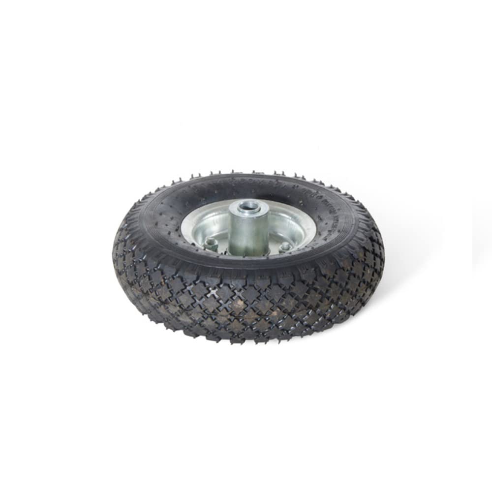 VERDELOOK Ruota di Ricambio per Carrello portatutto con codice 80/8, Diametro 26 cm, Nero