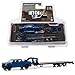 Greenlight 32180D 2019 Chevrolet Silverado Pickup GOOSENECK Trailer DIECAST 1:64