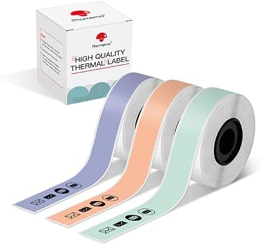 Phomemo D30 Label Maker Continuous Label Tape, Long Sticker Thermal Paper