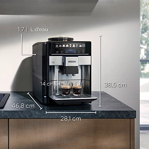 Máquina à Café SIEMENS TE655203RW Expresso Entièrement Automatique EQ6 Plus S500 - Anthracite