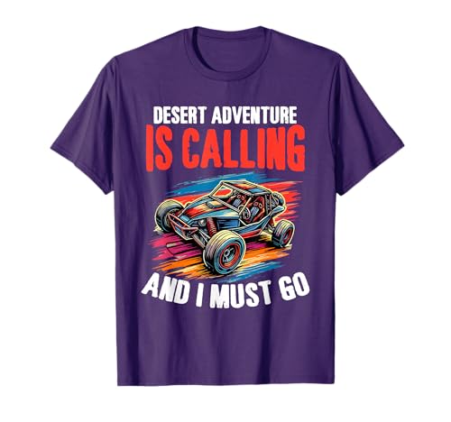 Desert Adventure Beach Sand Race Rail Racing Car Dune Buggy Men Women T-Shirt