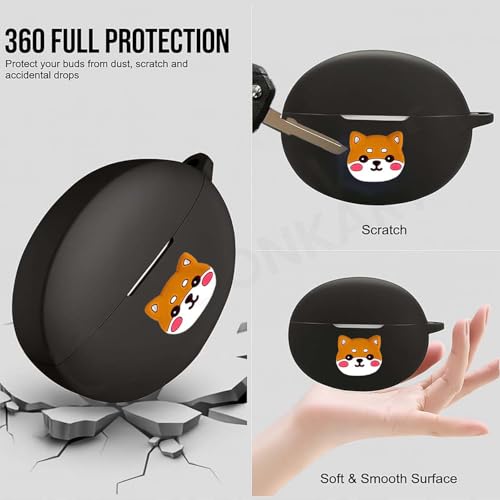Image of Silicone Case Cover Compatible for OnePlus Buds 4 (Sticker Shiba)