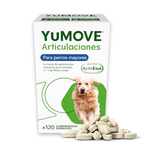 Yumove Condroprotector Perros +8 Años, 120 Comprimidos ActivEase Movilidad