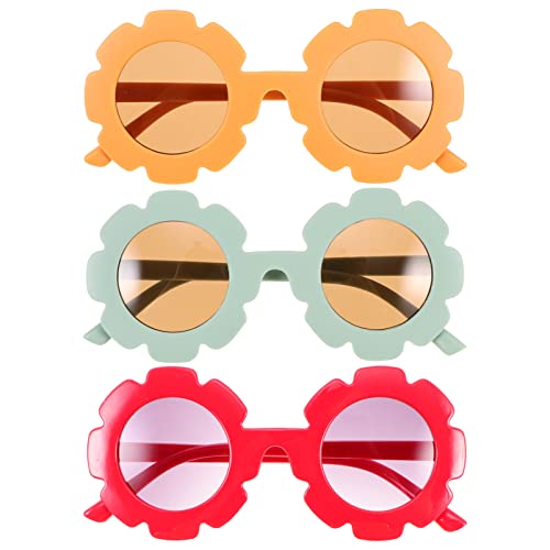 ABOOFAN Sonnenbrille Party Sonnenbrille Kinder Partybrille 3 5 Neuheit Prop Punk Hawaii Party Mottoparty Geburtstag Abschluss Kinder Kostüm Zubeh?r Requisiten Baby Sonnenbrille Baby Kindergläser