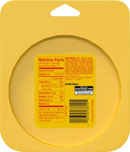 Oscar Mayer 00044700008782 Beef Bologna Sliced Lunch Meat  thumb #2