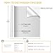 VinylRus Heat Transfer Vinyl-12” x 20ft White Iron on Vinyl Roll for Shirts, HTV Vinyl for Silhouette Cameo, Easy to Cut & Weed