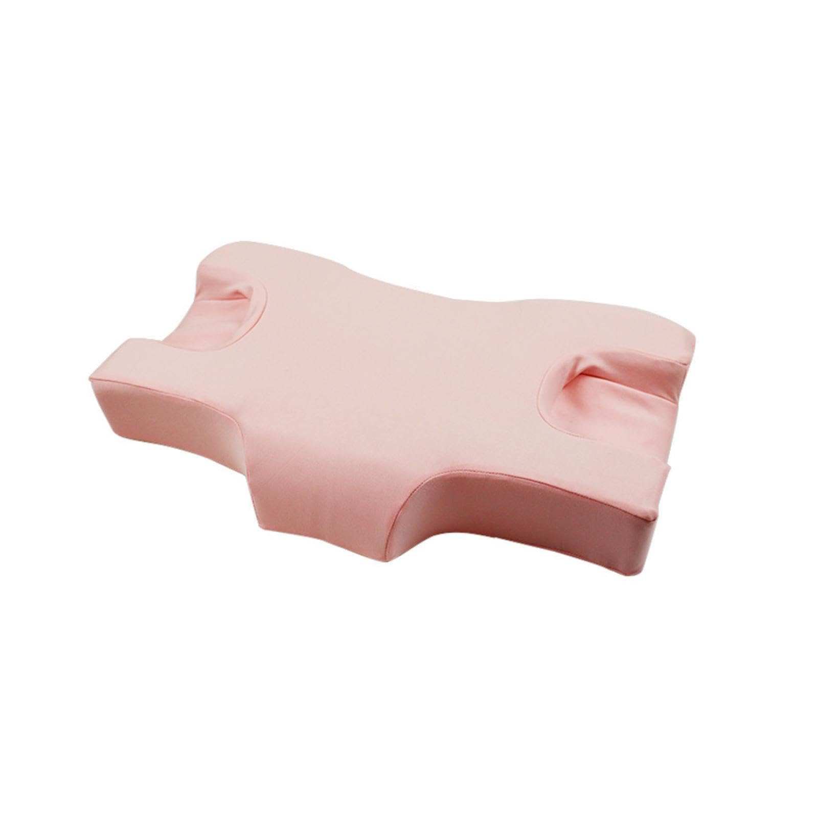 Almohada suave para dormir de espuma viscoelástica para prevenir arrugas, almohada de belleza antiarrugas