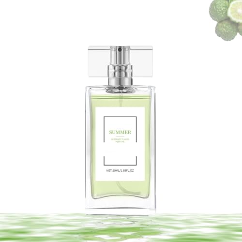 Bergamota Signature Perfume Signature Summer con extracto de bergamota, bergamota, jazmín y pomelo para mujer, Eau de Parfum, tono de limón fresco (1P)