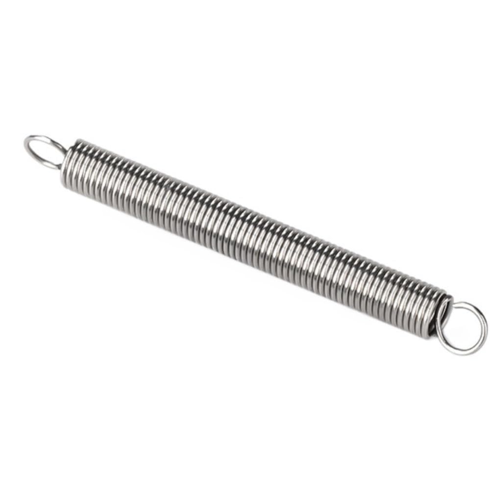 2pcs Mechanical Extension Springs, Ring Hook SS304 Tension Spring, Stainless Steel Wire Diameter 1.2mm Pullback Spring(110MM*10MM)