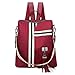 Produktbild shuangklei Frauen Oxford Rucksack Quaste Schultasche Travel Book Satchel Wasserdichte Laptop Schwarz Casual Daypack Mädchen Große Kapazität Rucksack-A