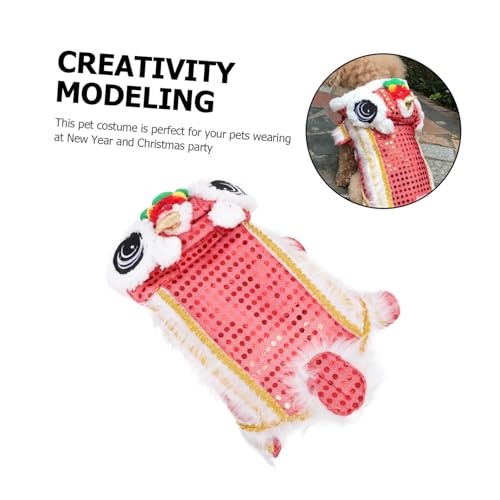 Disfraz tradicional festivo para perros SUPVOX de tamaño M miniatura 3