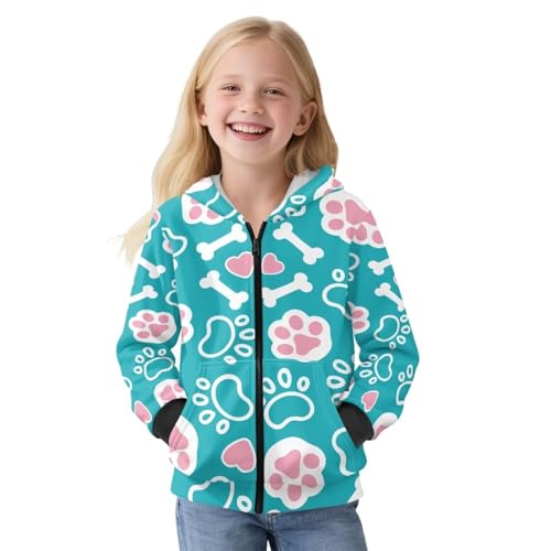 Girls Zip Up Hoodie Size 6-16Y Cute Y2K Jackets Lightweight Sweatshirt Hoodies Long Sleeve Fall Clothes