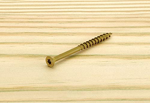 DECKSCREW 9X3'TAN 75PC