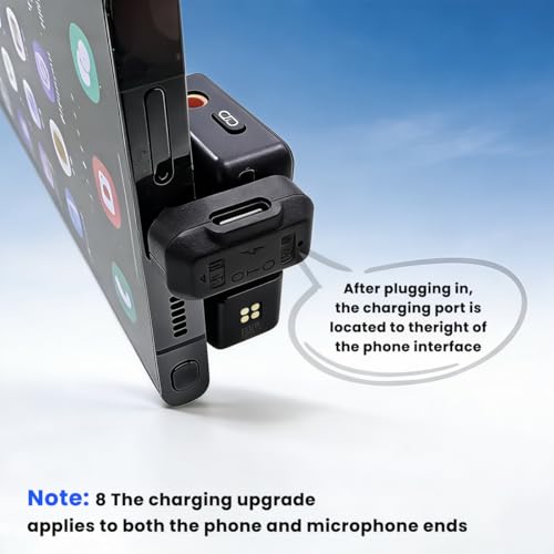 Image of ZORBES USB Type-C to Type-C OTG Adapter for Lavalier Microphone, 180 U-Shaped USB-C Male to Female Connector, Fast Charging & 480mbps Data Transfer, Elbow Converter for DJI Mic Mini, Mic3
