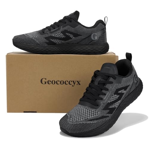 Image of Mens Wide Toe Box Walking Shoes Running Athletic Sneakers-Breathable Lightweight Non-Slip