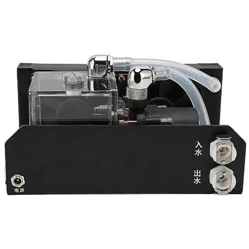 Filettatura 12V DC Pompa di Raffreddamento Ad Acqua per Computer Radiatore di Ad con Guscio in Lega di con Ventola a Doppia Sfera alluminio