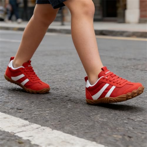 Image of KUBUA Kids Barefoot Shoes Boys Girls Wide Toe Box Zero Drop Sneakers | Breathable Lightweight, Reinforced Toe, Minimalist, Hiking, Tennis, Running, Walking, School, Toddler, Little Kid, Big Kid
