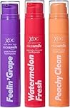 Nice Smile 3 Pack Toothpaste Bundle | Watermelon Fresh, Feelin’ Grape & Peachy Clean Flavours | Flavoured Fluoride Toothpaste for Kids & Adults | Vegan, Cruelty-Free, Enamel-Safe | PoundMart Exclusive