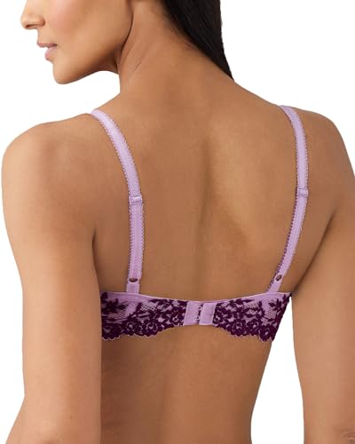 Image of Wacoal Womens Embrace Lace Lightly Padded Underwire Mid Coverage T-Shirt Bra, 853191