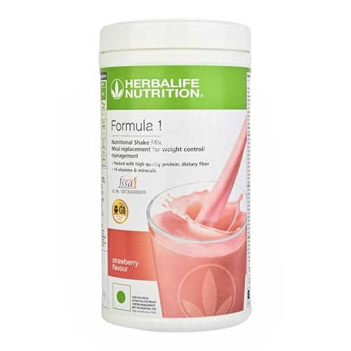 Herbalife F1 Strawberry Shake,500g, F3 Protein Powder, 200g and Afresh Lemon, 50g