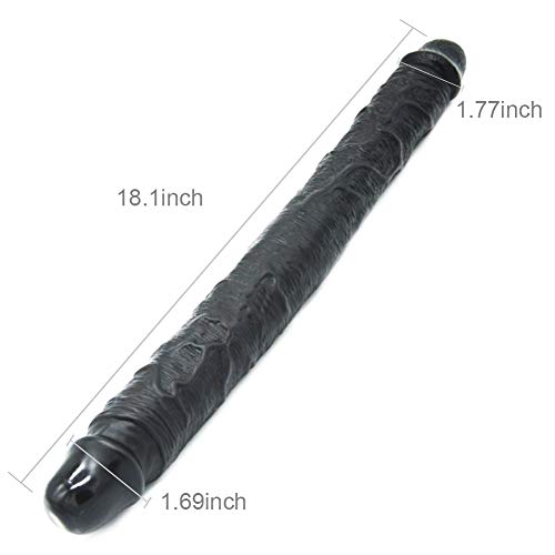 Fst 18.1 Inch Extra Long Double Ended Dildo Flexible Realistic Penis G Spot Vaginal Anal Stimulate Anal Plug For Lesbian Female Masturbation #TOP2