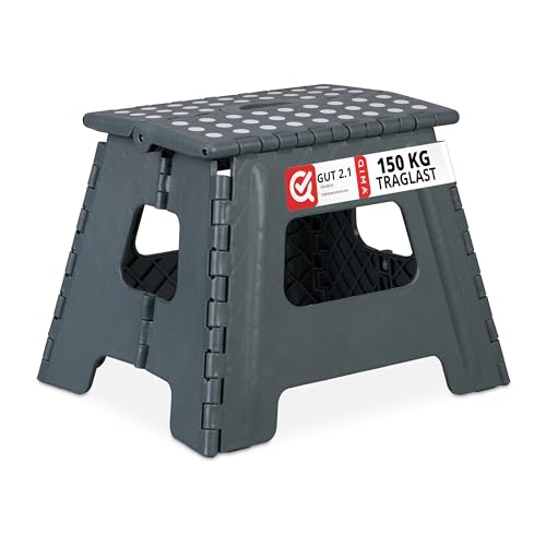 Taburete Plegable Alto Barato Marca Relaxdays