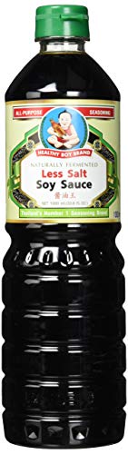 HEALTHY BOY Sojasauce, weniger Salz (2 x 1000 ml)
