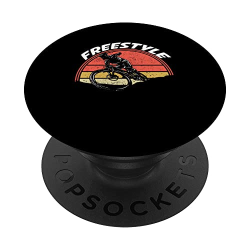 Ciclista Freestyle Retro | BMX Rider | Bicicletta BMX PopSockets PopGrip Intercambiabile