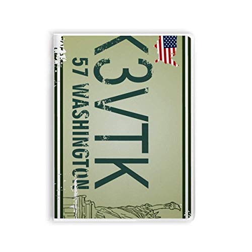 Carnet de notes flexible motif usa original pour l'écriture créative et le bureau
