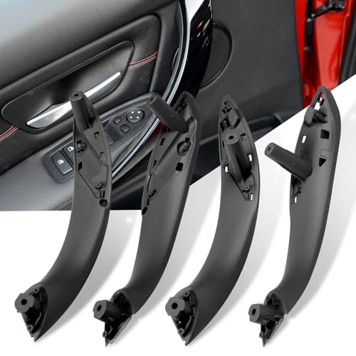 Image of Jaronx Compatible with BMW Door Handles Replacement for 320i,325i,328i,330i,335i,340i F30 /F31 /F80 M3, 4PCS Driver Side and Passenger Side Interior Door Pull Handle Replacement(NOT for 4 Series) | 320i,325i,328i,330i,335i,340i 4PCS Driver Side and Passenger Side Interior Door Pull Handle Replacement(NOT for 4 Series)