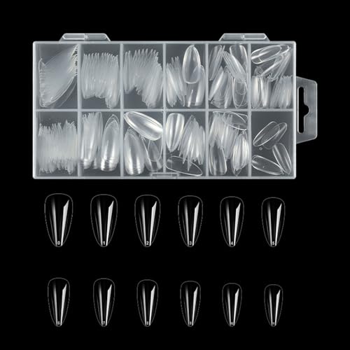 ハーフカバーC曲線偽の爪余分な爪のヒントフルカバー誤った爪スクエア/アーモンドプレス釘アクリルネイルプレスオン