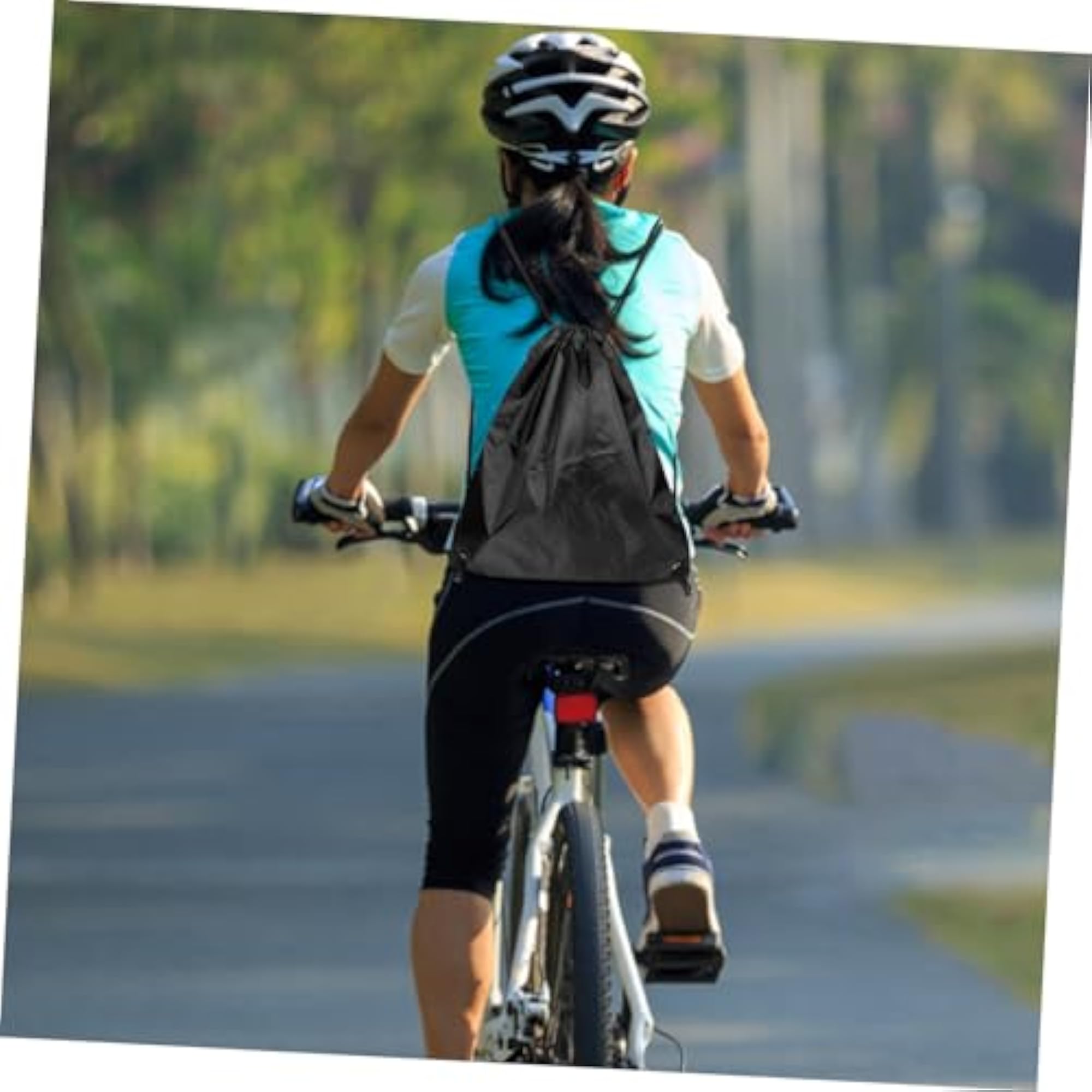 Lightweight Drawstring Storage Bag for Cyclists