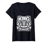 Photo Gallery donna retro kings are born in dicembre tee compleanno maglietta con collo a v Photo Gallery donna retro kings are born in dicembre tee compleanno maglietta con collo a v