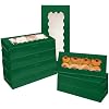 30.5x14x6.4cm, Deep Green, 15pcs