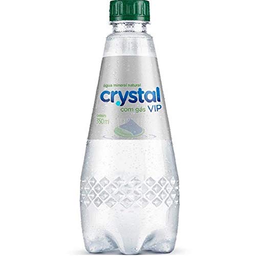 Água Mineral Crystal Vip Com Gás Pet 350 ml