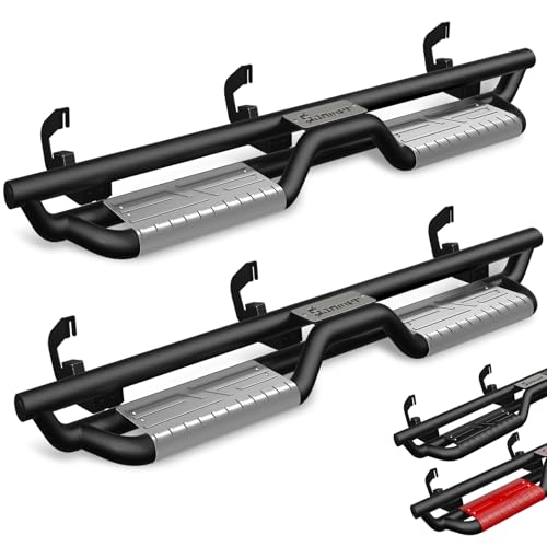 Estribos laterales para Chevy Silverado y GMC Sierra 1500 miniatura 1