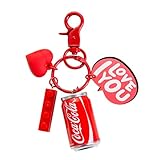 coke flaschen überraschen Exquisite Verarbeitung Schlüsselanhänger Ornamente Schlüsselanhänger Schlüsselanhänger Schlüsselanhänger Coke Flasche Anhänger