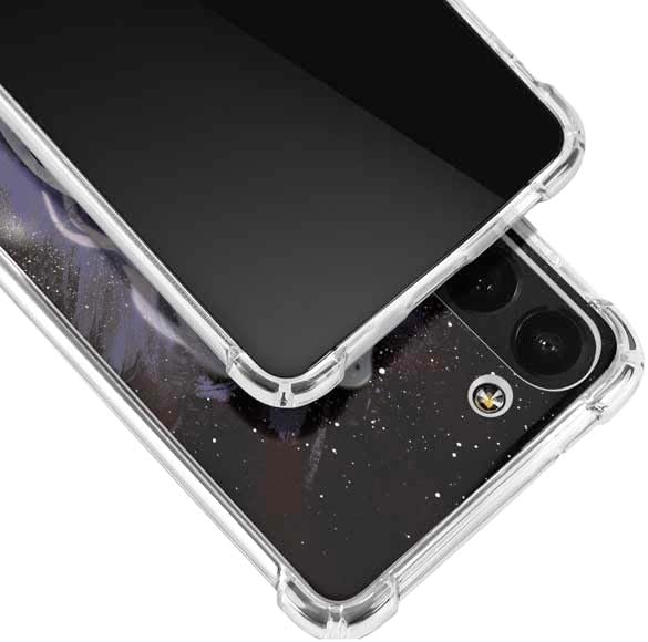 Skinit Clear Phone Case Compatible with Galaxy S23 Plus - Officially Licensed Disney The Nightmare Before Christmas Jack Skellington Face Art Design