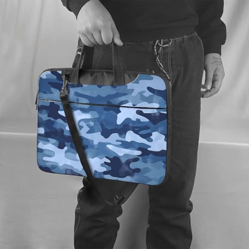 Maletín impermeable para laptop 14 pulgadas con asa y correa miniatura 2