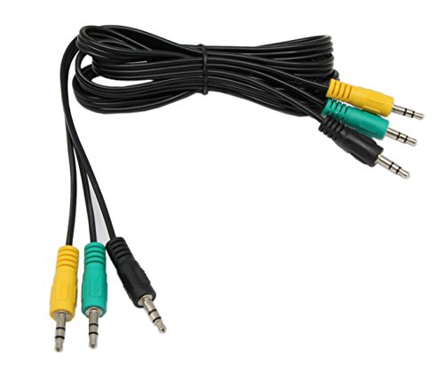 Cable de audio Jack 3.5mm macho a macho 1.5 m miniatura 2