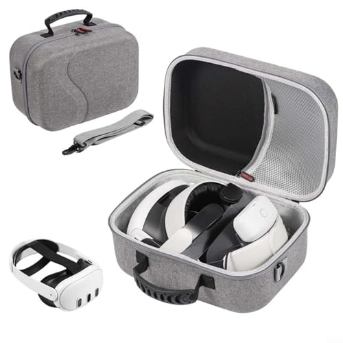 Organizador de viaje para Meta 3S estuche rígido antichoque con bolsa EVA
