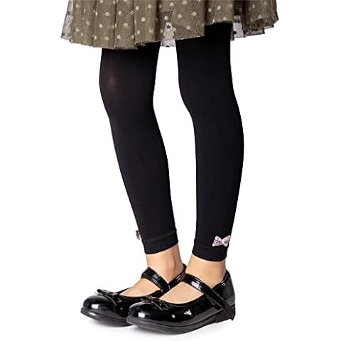 NOQ Elena Girls Microfibre Footless Leggings Cover