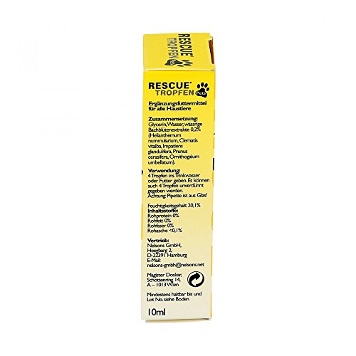 BACH ORIGINAL Rescue Pets Tropfen vet. 10 ml