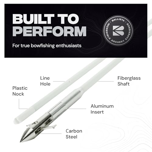 BALLISTA Mini Crossbows Bowfishing Arrows 15