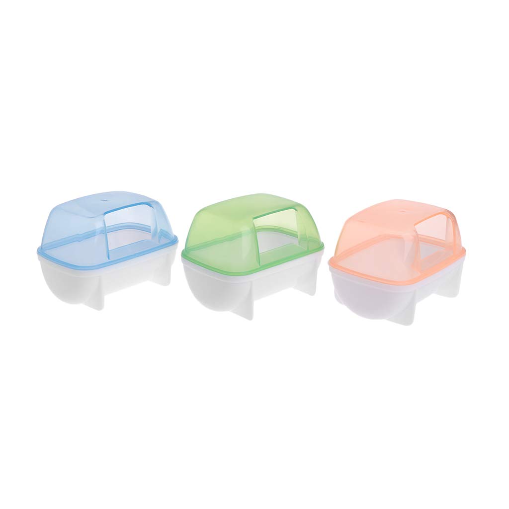 Lodoot Multicolour Hamster Sauna Sand Bath Room Bathing Bathroom Toilet Color Random Small Animal Toilet Hamster Sauna Bathroom