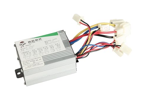 Hi-Gear 500W Watt 24V Volt Electric Brush Motor Speed Control Module Multi Function for GoKart eATV DIY Scooter Brush (500W 24V)